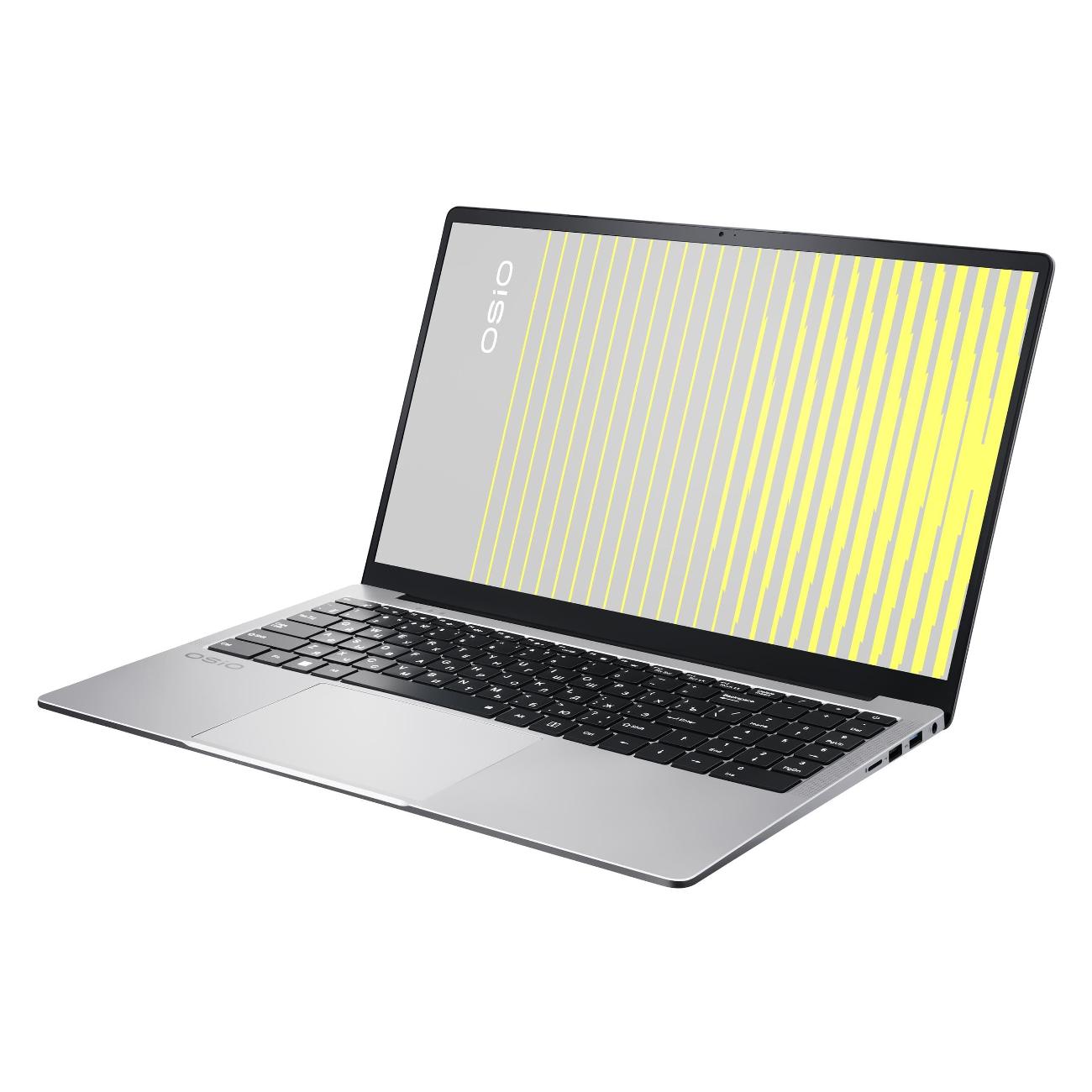 Восстановленный ноутбук OSiO FocusLine F150i-004/15.6"/Core i3-1215U/8/256GB/Win/Grey, отличный