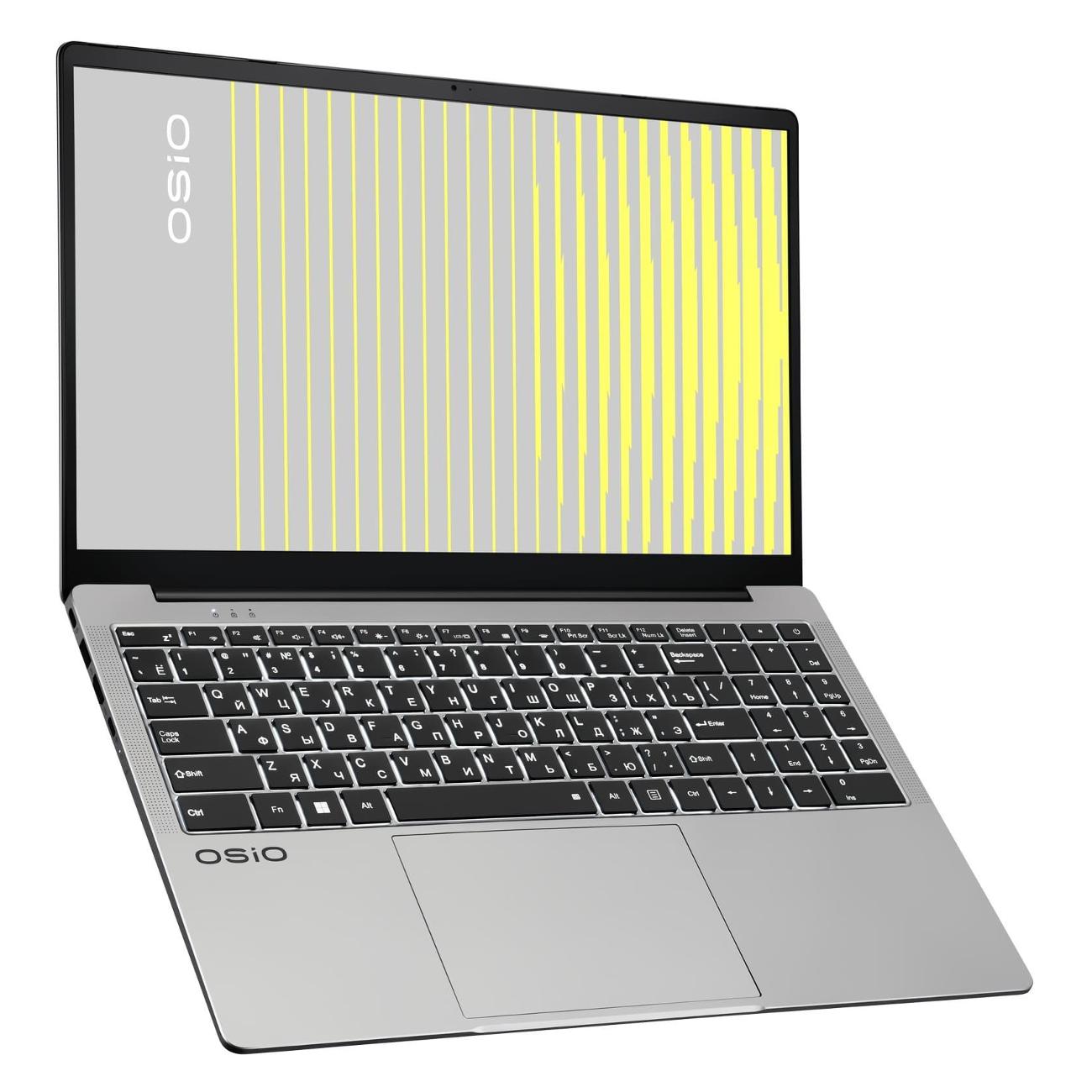 Восстановленный ноутбук OSiO FocusLine F150i-004/15.6"/Core i3-1215U/8/256GB/Win/Grey, хороший