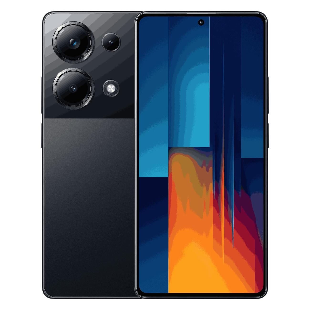 Восстановленный смартфон POCO M6 Pro 12/512Gb Black, хороший фото
