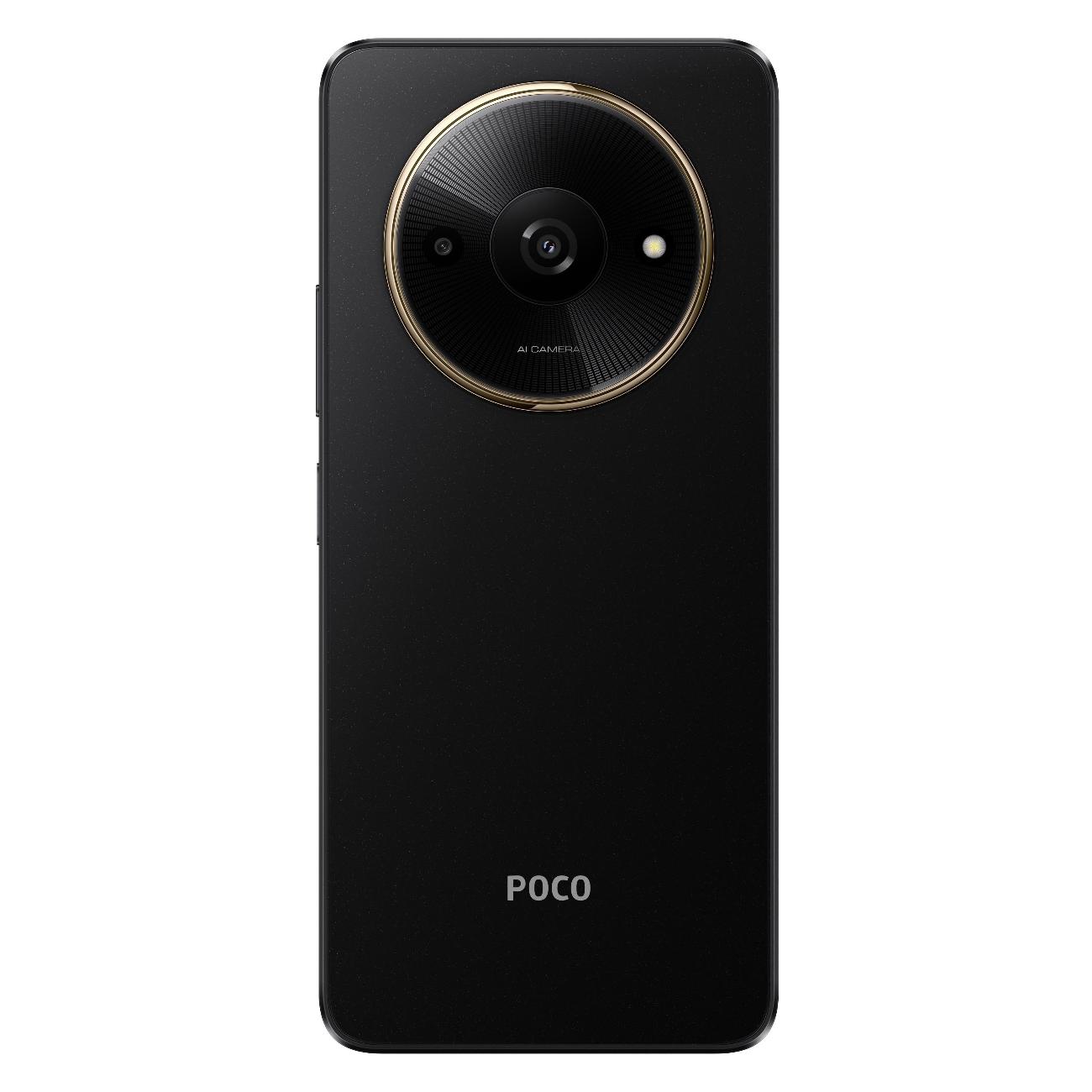 Восстановленный смартфон POCO C61 3/64GB Black, отличный