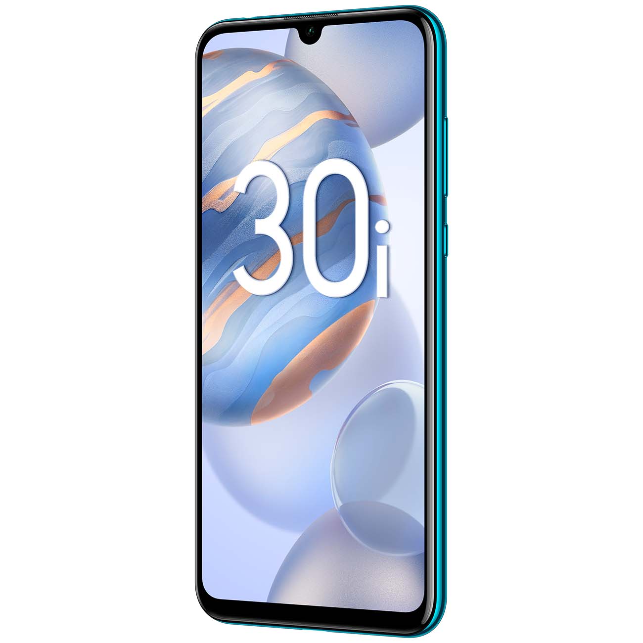 Восстановленный смартфон HONOR 30i 4/128Gb Phantom Blue, отличный