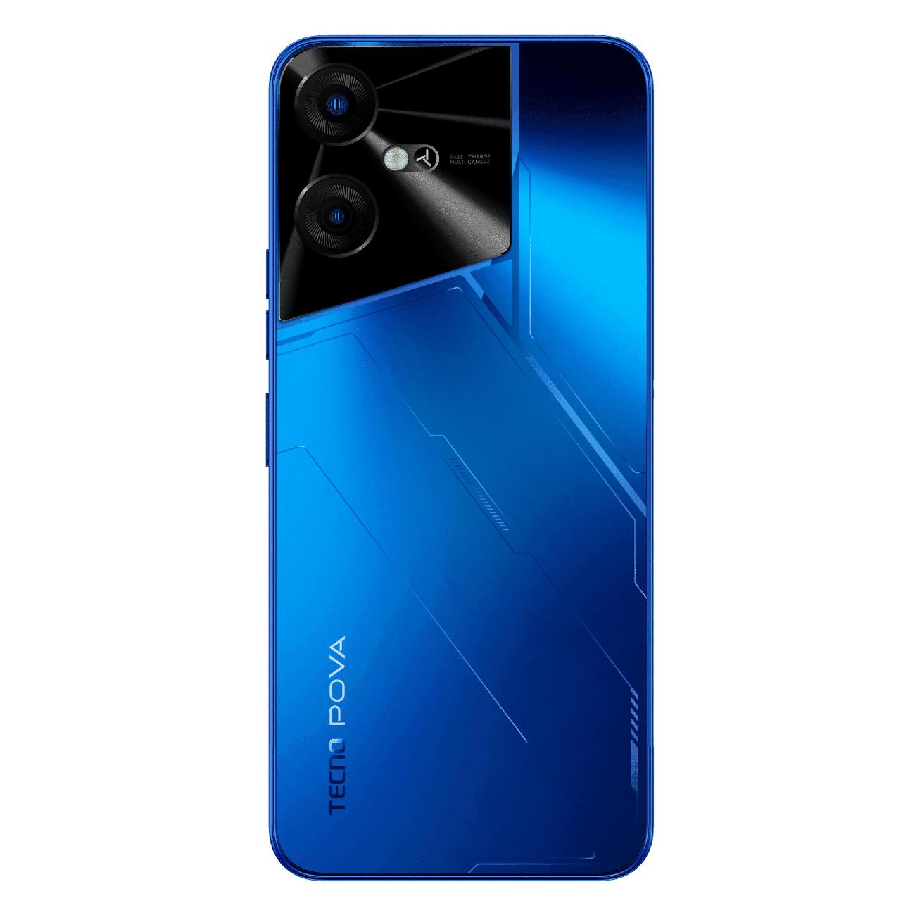 Восстановленный смартфон Tecno POVA NEO 3 4/128GB Hurrican Blue, отличный