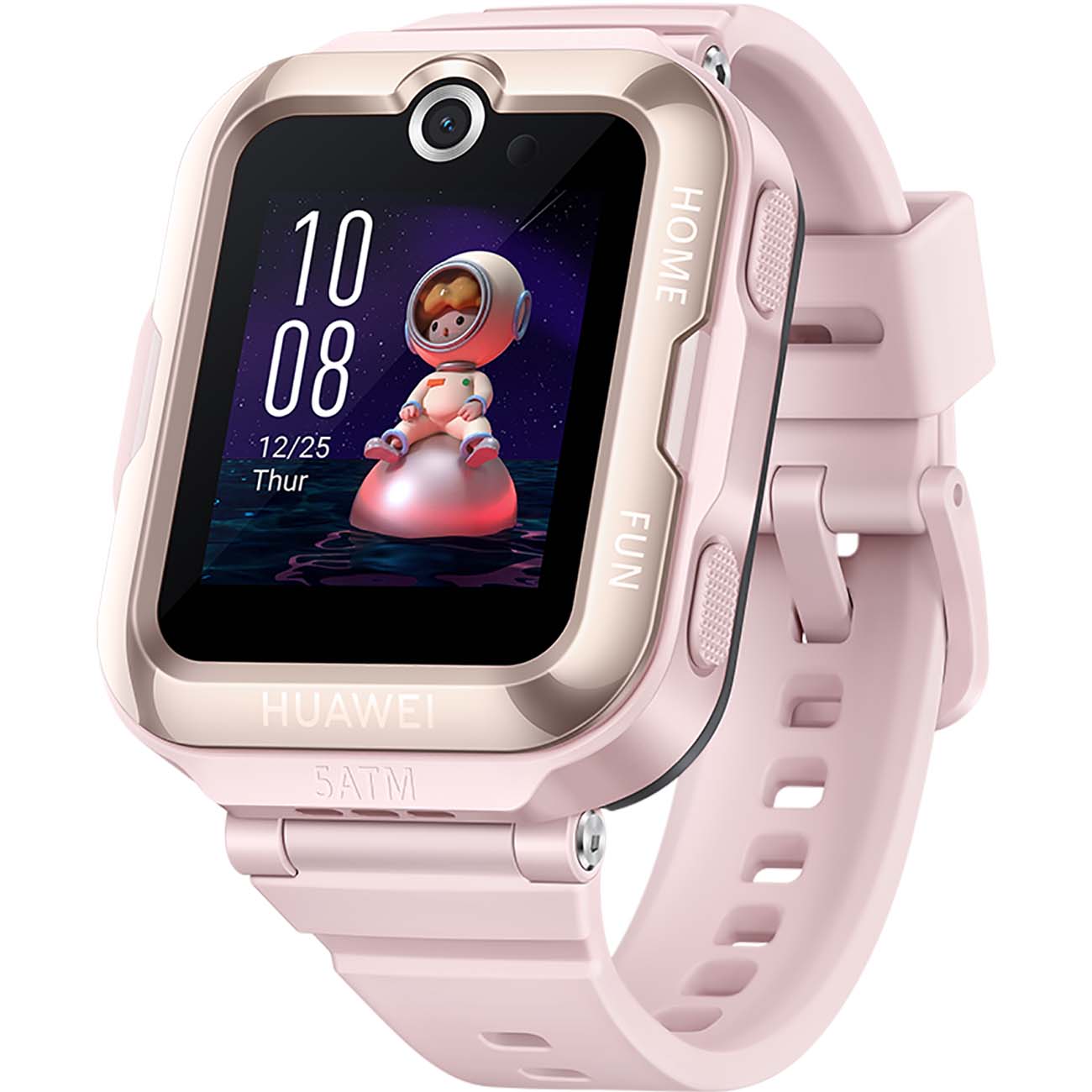 Восстановленные часы с GPS трекером HUAWEI Watch Kids 4 Pro Pink (ASN-AL10), отличный фото