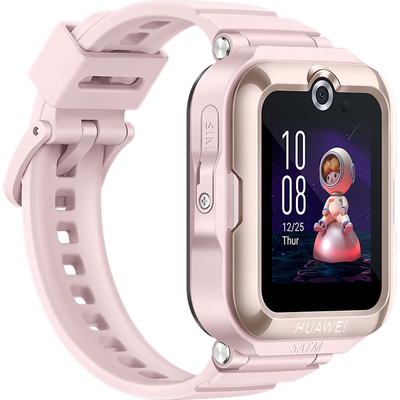 Восстановленные часы с GPS трекером HUAWEI Watch Kids 4 Pro Pink (ASN-AL10), хороший