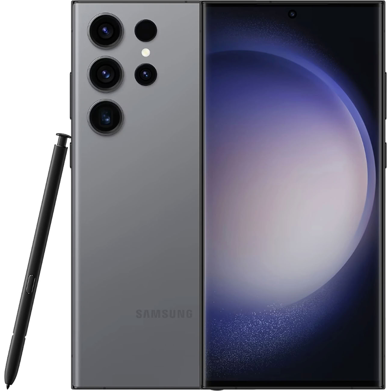 Восстановленный смартфон Samsung Galaxy S23 Ultra 8/256GB Graphite, отличный