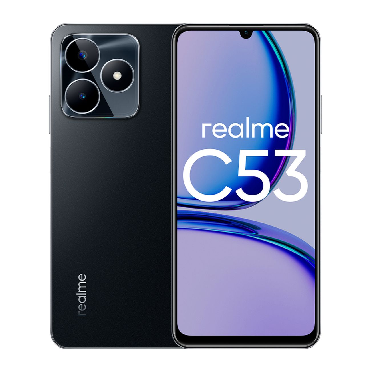 Восстановленный смартфон realme C53 6/128GB Mighty Black (RMX3760), хороший