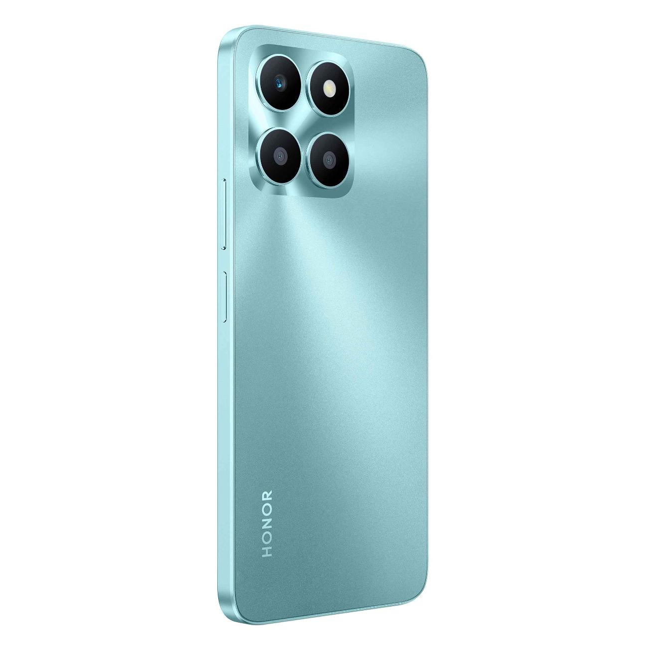 Восстановленный смартфон HONOR X6A 4/128GB Cyan Lake, отличный