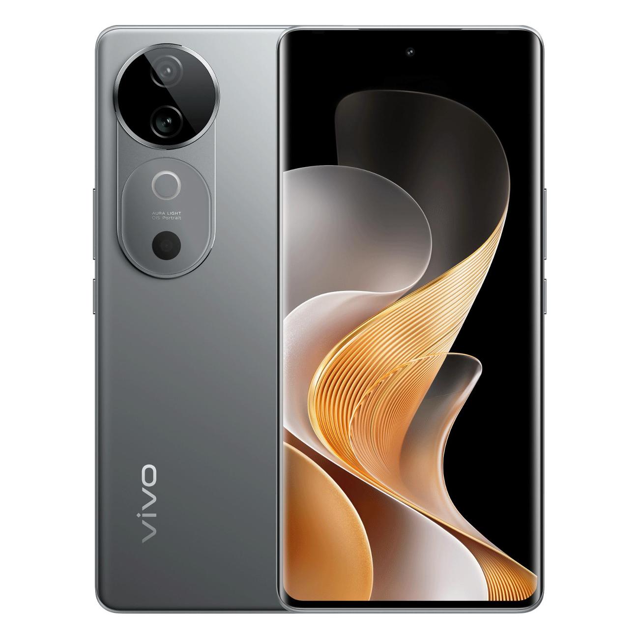 Восстановленный смартфон vivo V40 12/512GB Титановый Серебристый, отличный