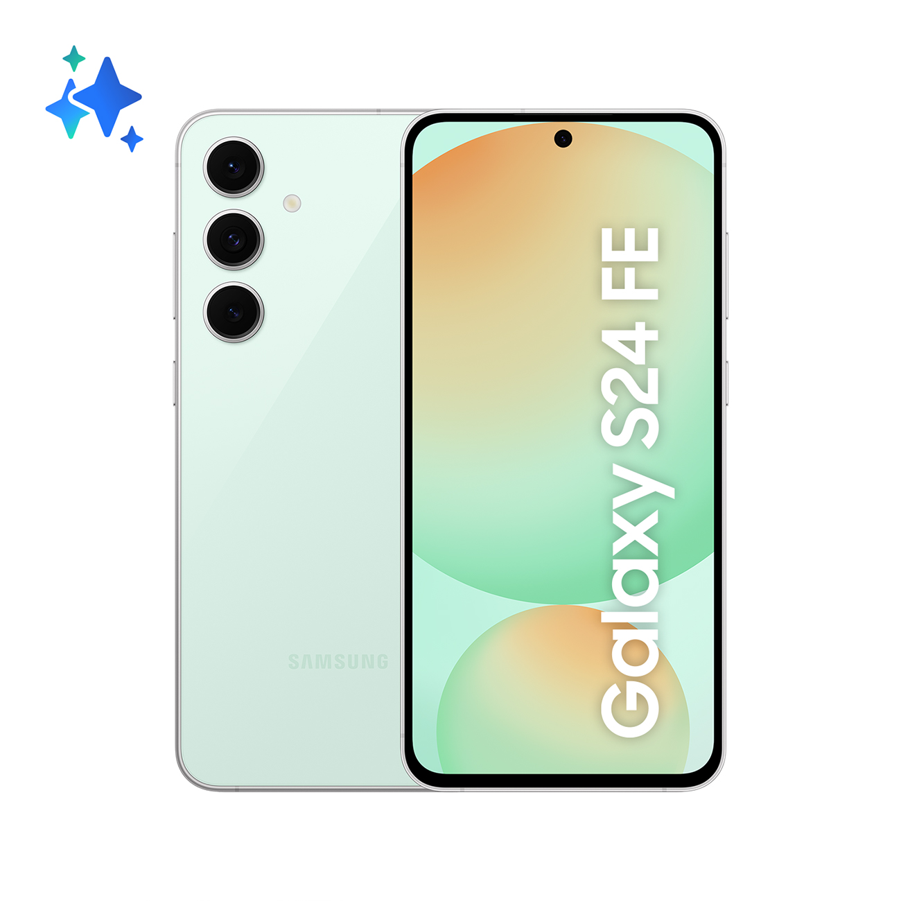 Восстановленный смартфон Samsung Galaxy S24 FE 8/256GB Мятный, отличный