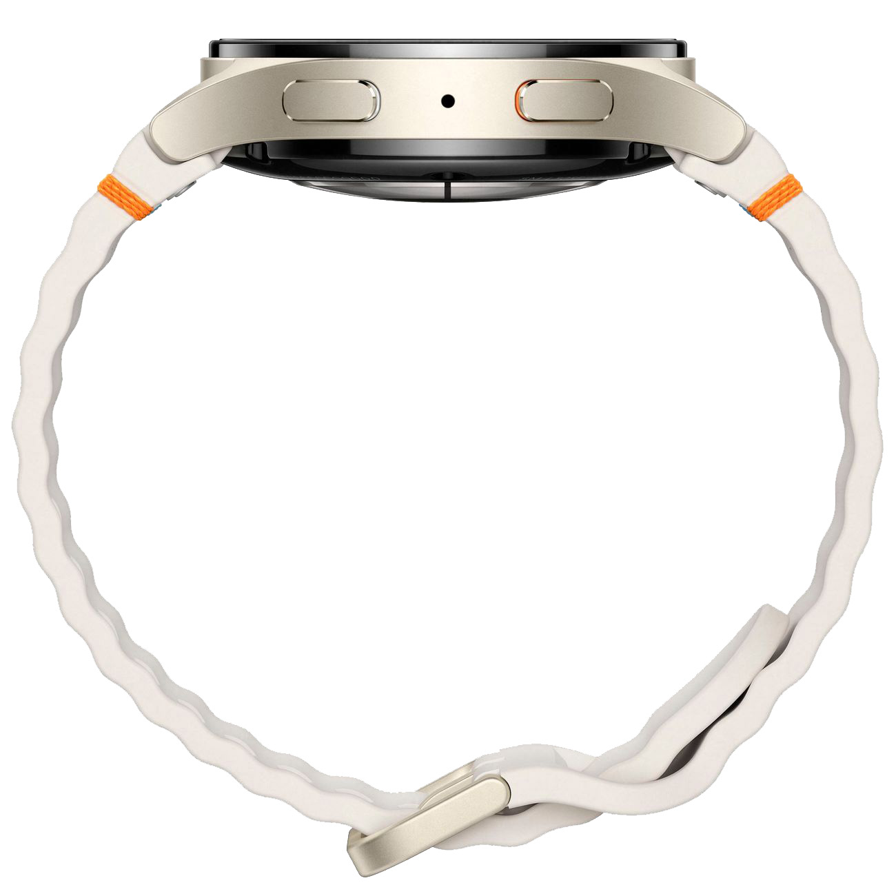 Восстановленные смарт-часы Samsung Galaxy Watch7 40mm LTE белое золото, отличный