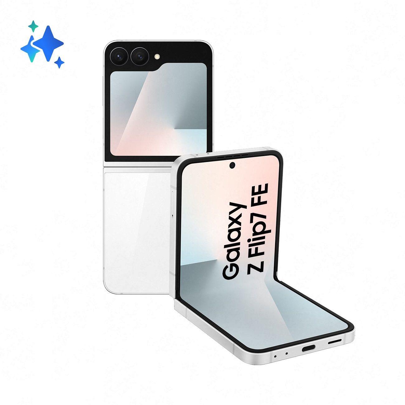 Смартфон Samsung Galaxy Flip7 FE 5G 8/128GB, белый фото
