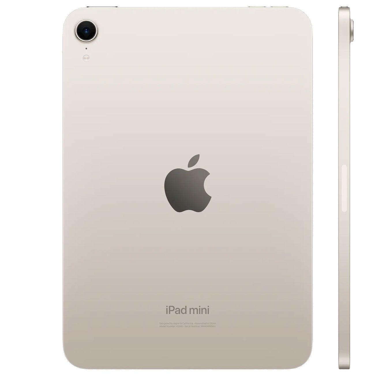 Восстановленный планшет Apple iPad Mini 2024 Wi-Fi 128GB Starlight, отличный
