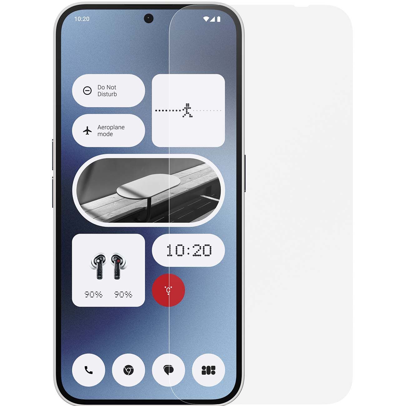 Восстановленный смартфон Nothing Phone (2a) 8/128GB Milk (A142), хороший