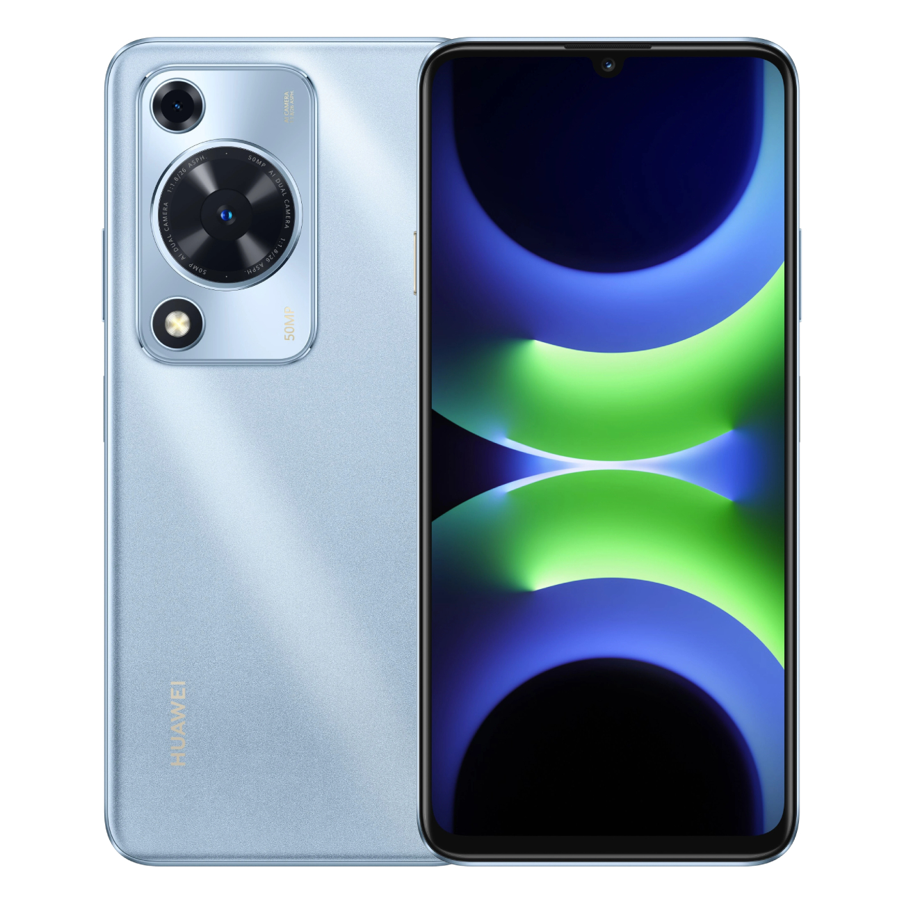 Восстановленный смартфон HUAWEI nova Y72S 8/128GB Blue, хороший фото