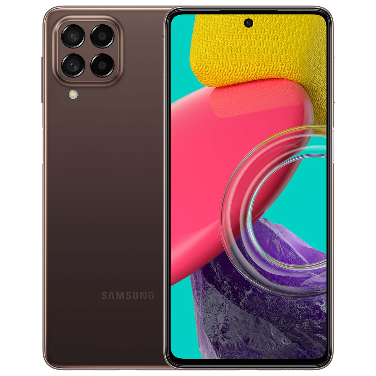 Восстановленный смартфон Samsung Galaxy M53 8/256GB Brown (SM-M536B), хороший