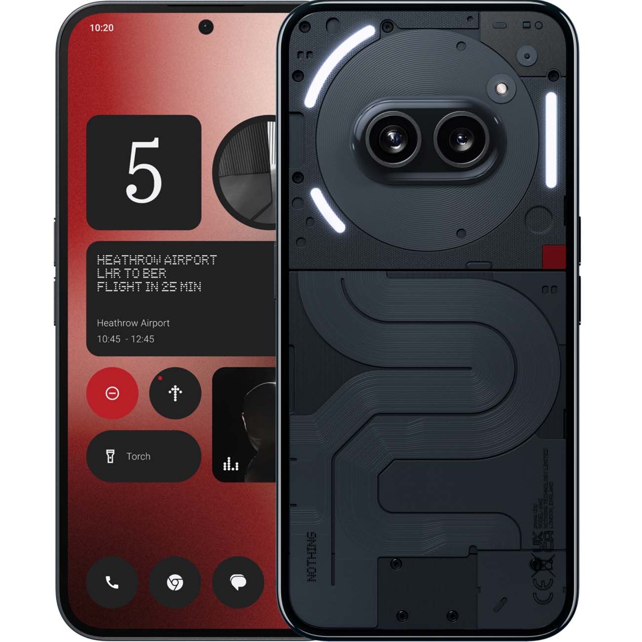 Восстановленный смартфон Nothing Phone (2a) 8/128GB Black (A142), отличный