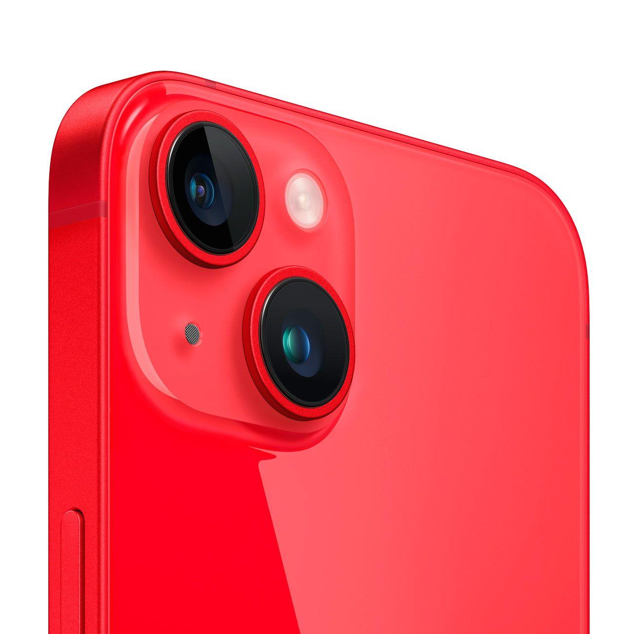 Восстановленный смартфон Apple iPhone 14 128GB Dual Sim (PRODUCT)RED, хороший (без RuStore)