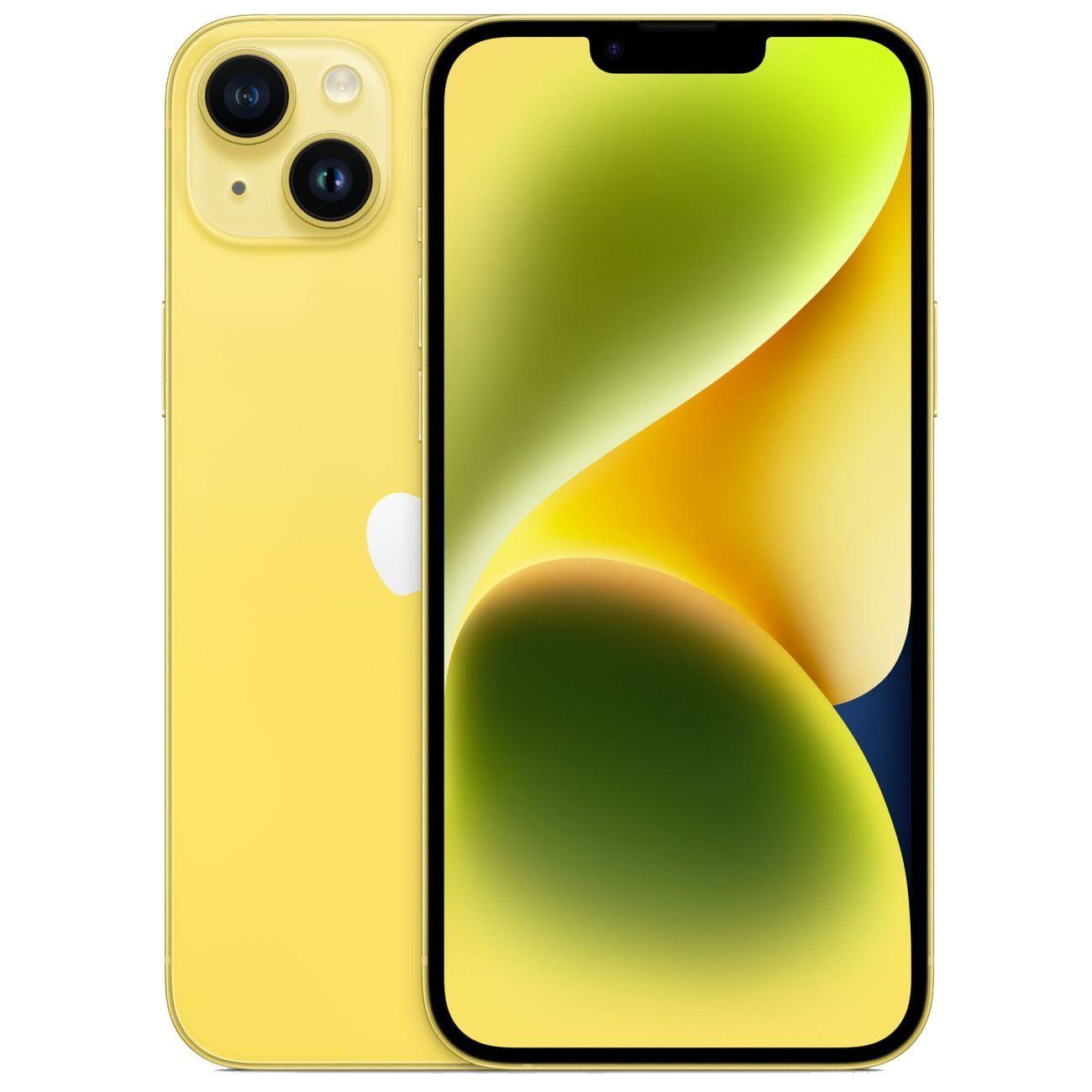 Восстановленный смартфон Apple iPhone 14 Plus 128GB nanoSim/eSim Yellow, хороший (без RuStore)