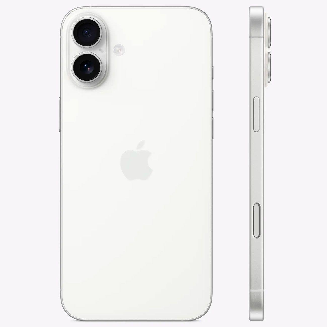 Восстановленный смартфон Apple iPhone 16 Plus 128GB nanoSim/eSim White, отличный (без RuStore)