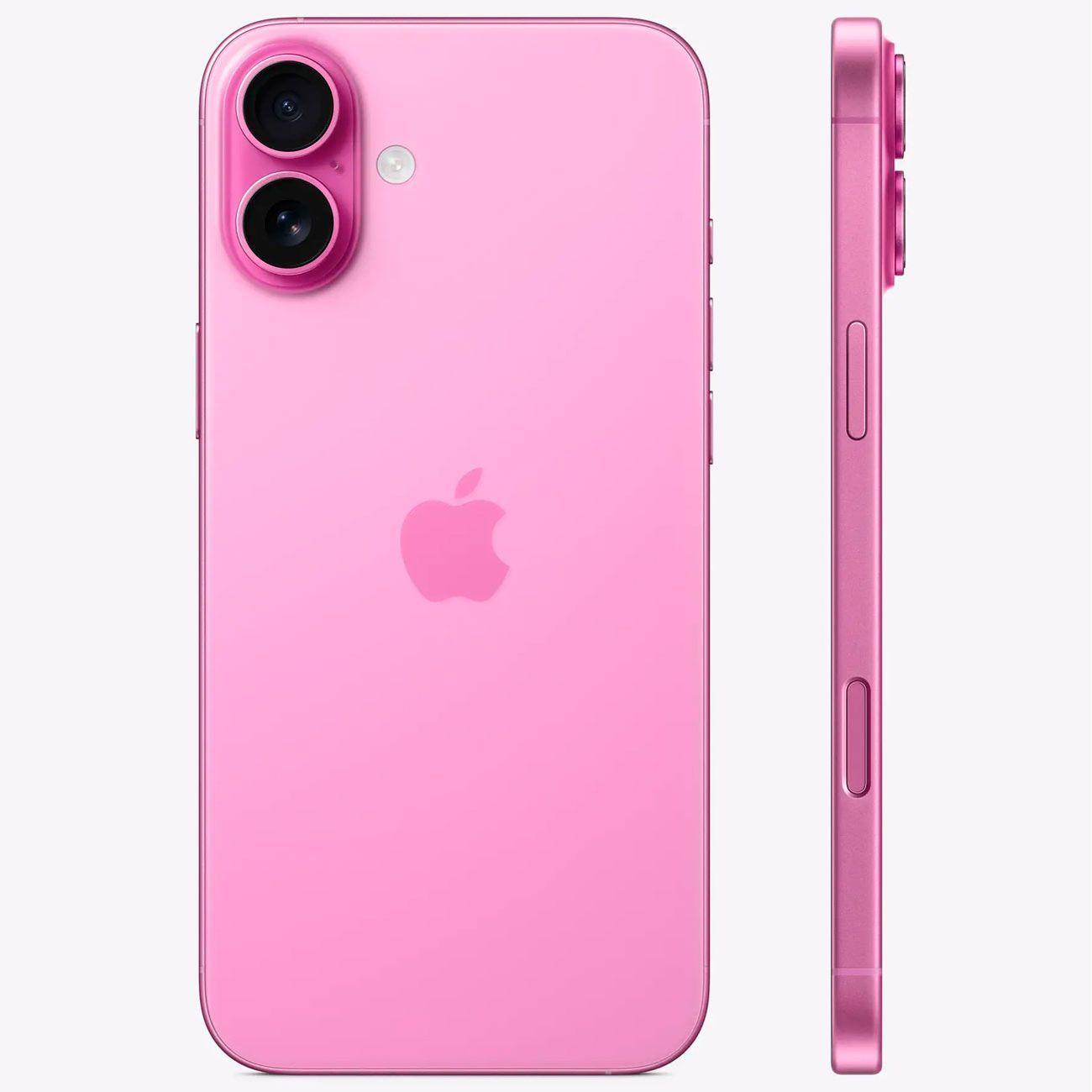 Восстановленный смартфон Apple iPhone 16 Plus 128GB nanoSim/eSim Pink, отличный (без RuStore)