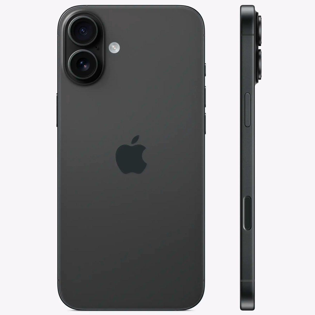 Восстановленный смартфон Apple iPhone 16 Plus 256GB nanoSim/eSim Black, как новый (без RuStore)