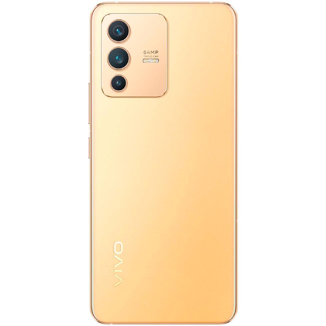 Восстановленный смартфон vivo V23 5G 8/128GB Sunshine Gold (v2130), хороший
