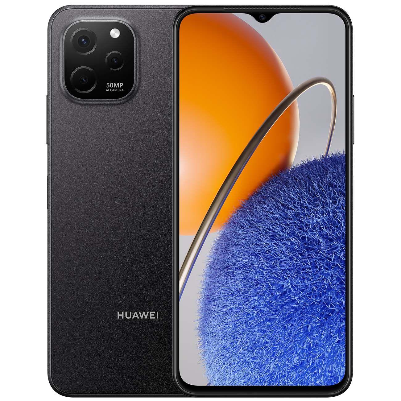 Восстановленный смартфон HUAWEI nova Y61 4/64GB Black (EVE-LX9N), хороший