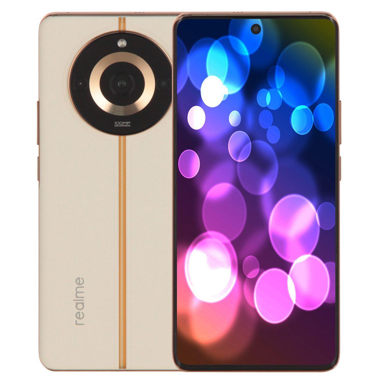 Восстановленный смартфон realme 11 Pro+ 5G 8/256GB бежевый, хороший