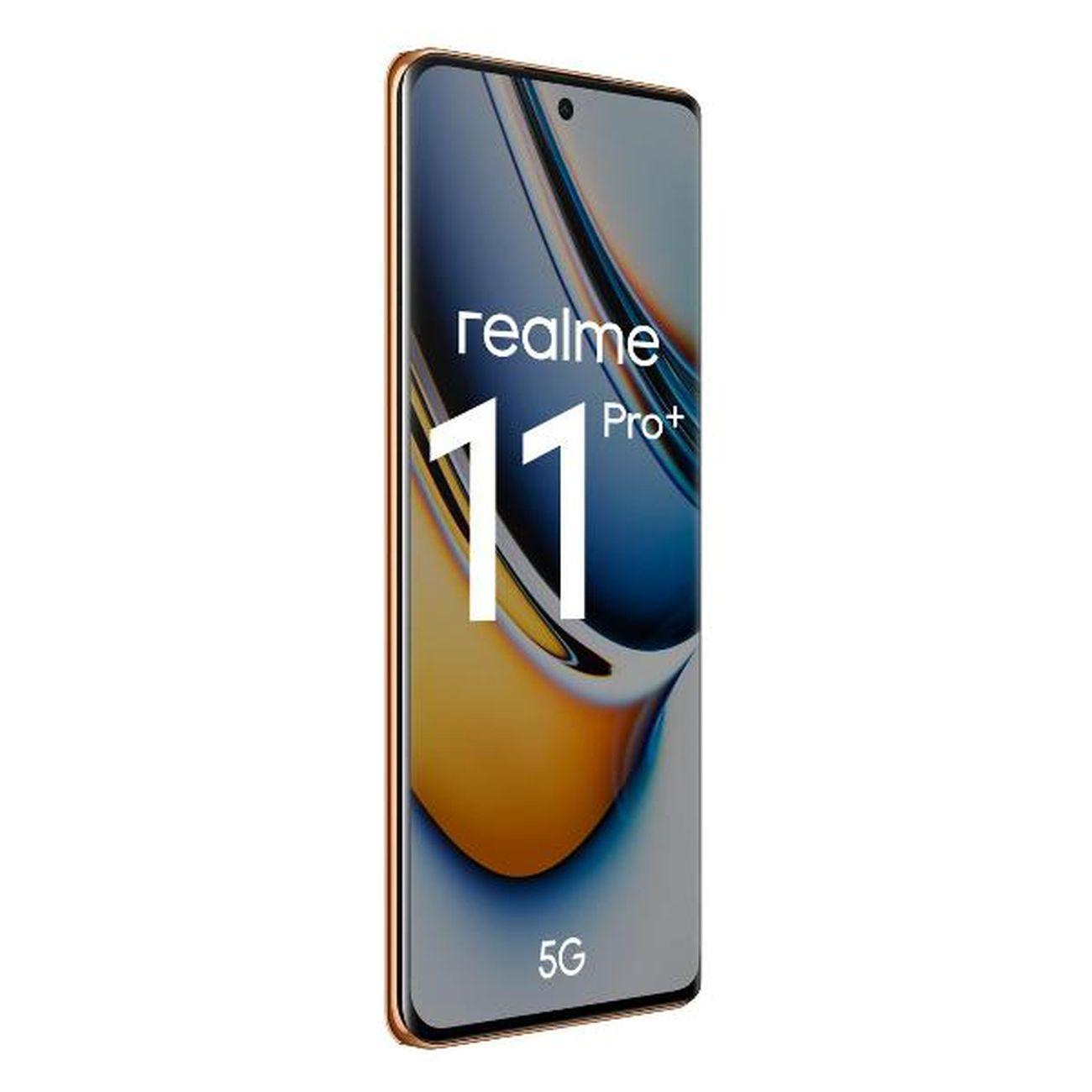 Восстановленный смартфон realme 11 Pro+ 5G 8/256GB бежевый, хороший