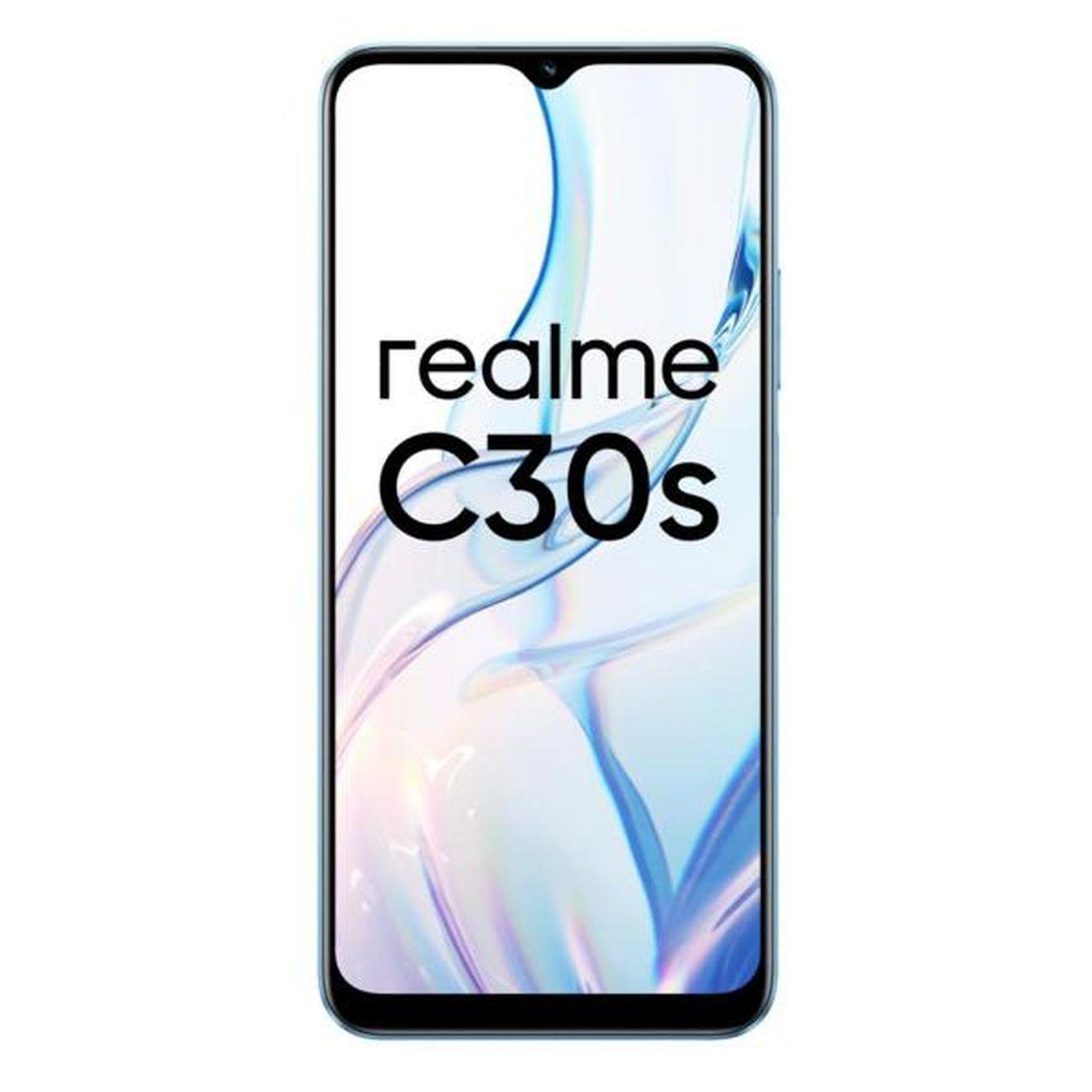 Восстановленный смартфон realme C30s 3/64GB Spire Blue, отличный