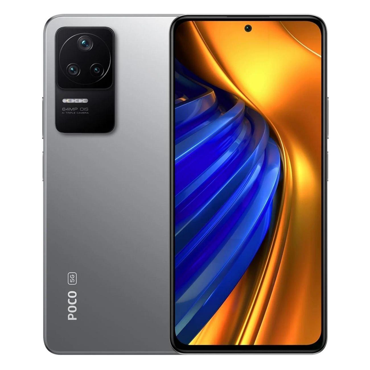 Восстановленный смартфон Xiaomi POCO F4 6/128GB Silver, хороший