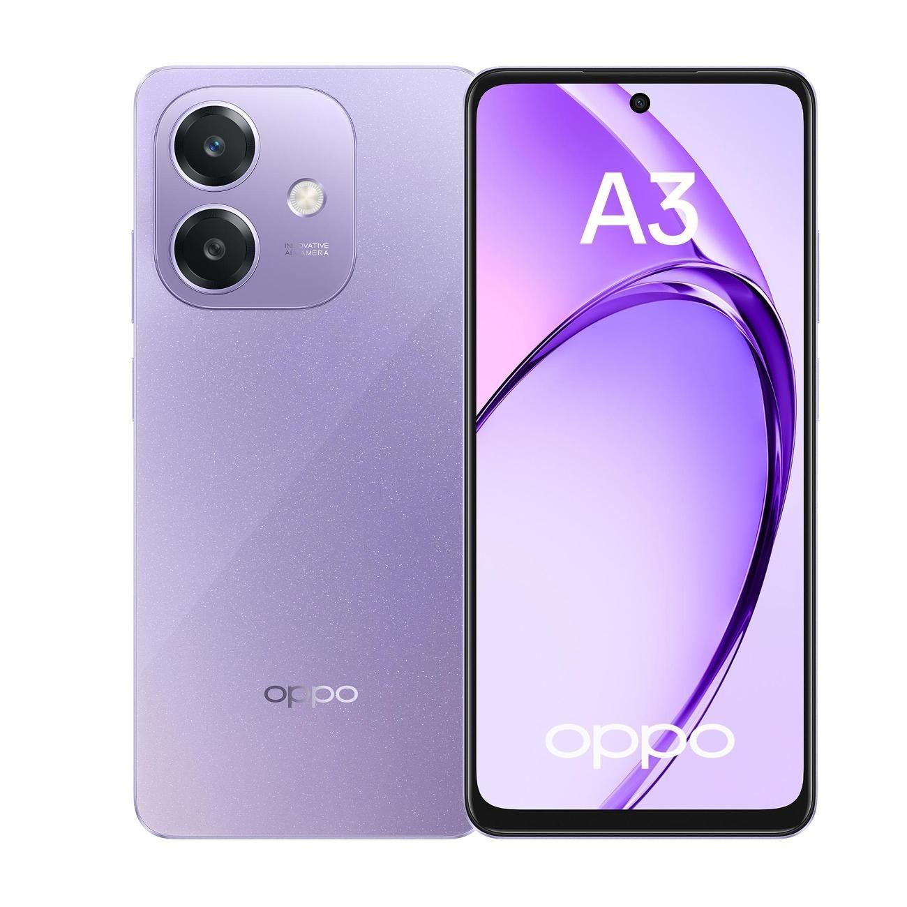 Восстановленный смартфон OPPO A3 6/256GB Космический лиловый, отличный
