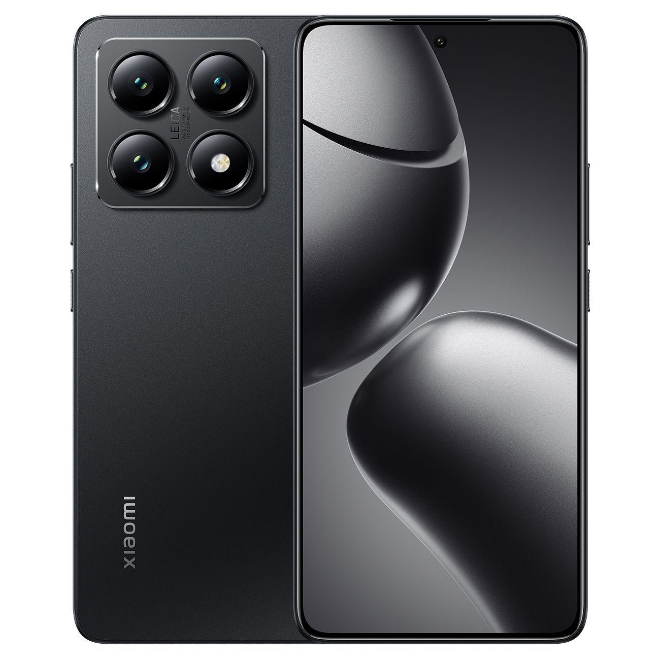 Восстановленный смартфон Xiaomi 14T 12/512GB Titan Black, хороший