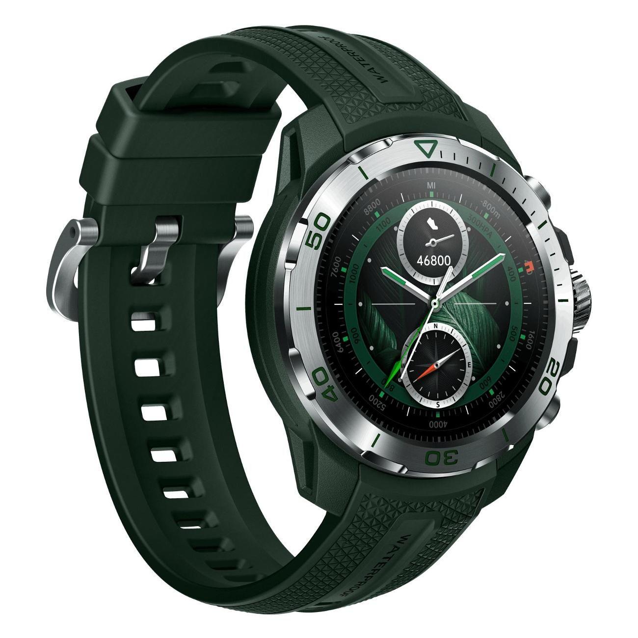 Восстановленные смарт-часы Mibro GS Explorer зеленые джунгли, отличный