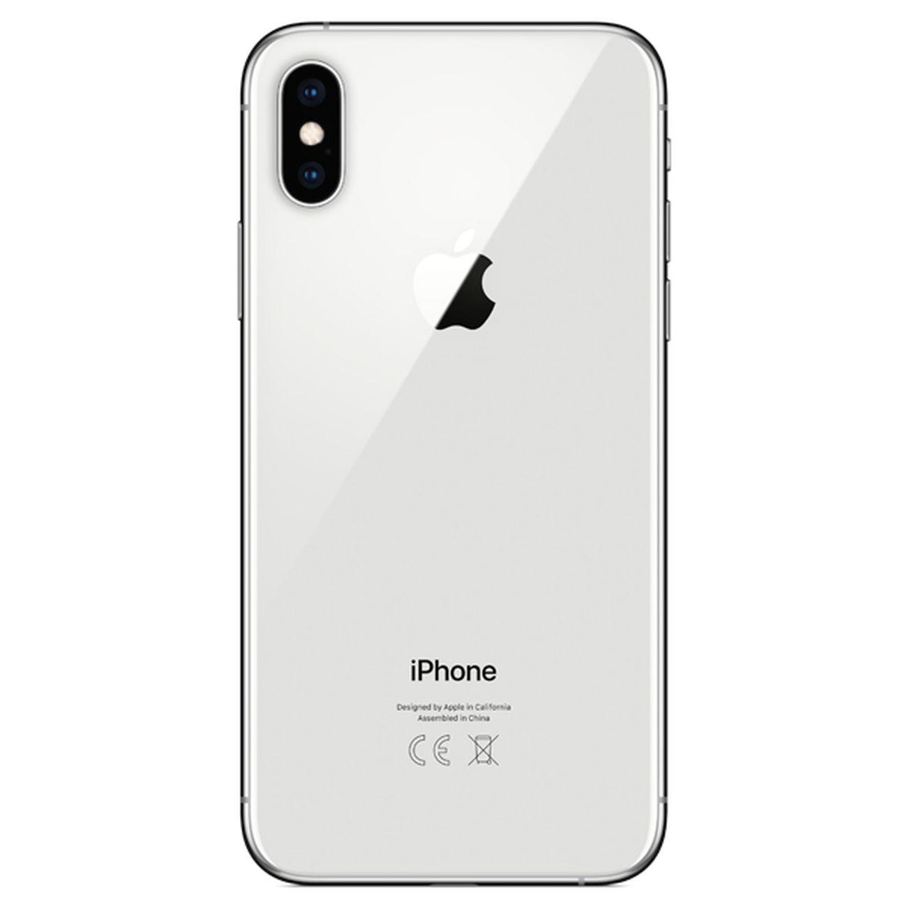Восстановленный смартфон Apple iPhone XS 512GB nanoSim/eSim Silver, хороший (без RuStore)