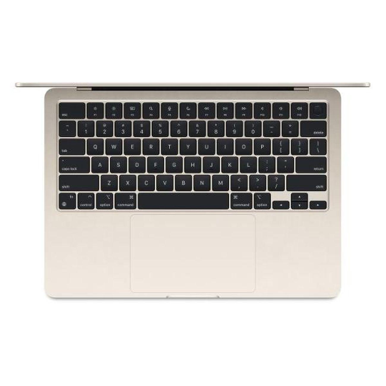 Восстановленный ноутбук Apple MacBook Air 13 M3 8/10 core 16/512GB Starlight (MXCU3), хороший