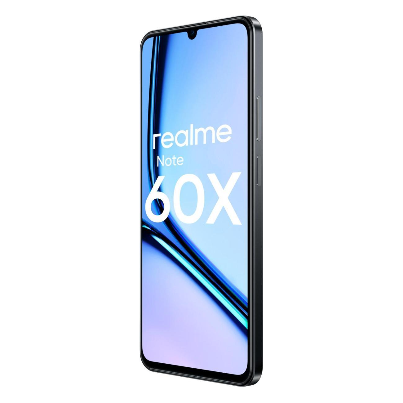Восстановленный смартфон realme Note 60x 3/64GB Black (RMX3938), как новый