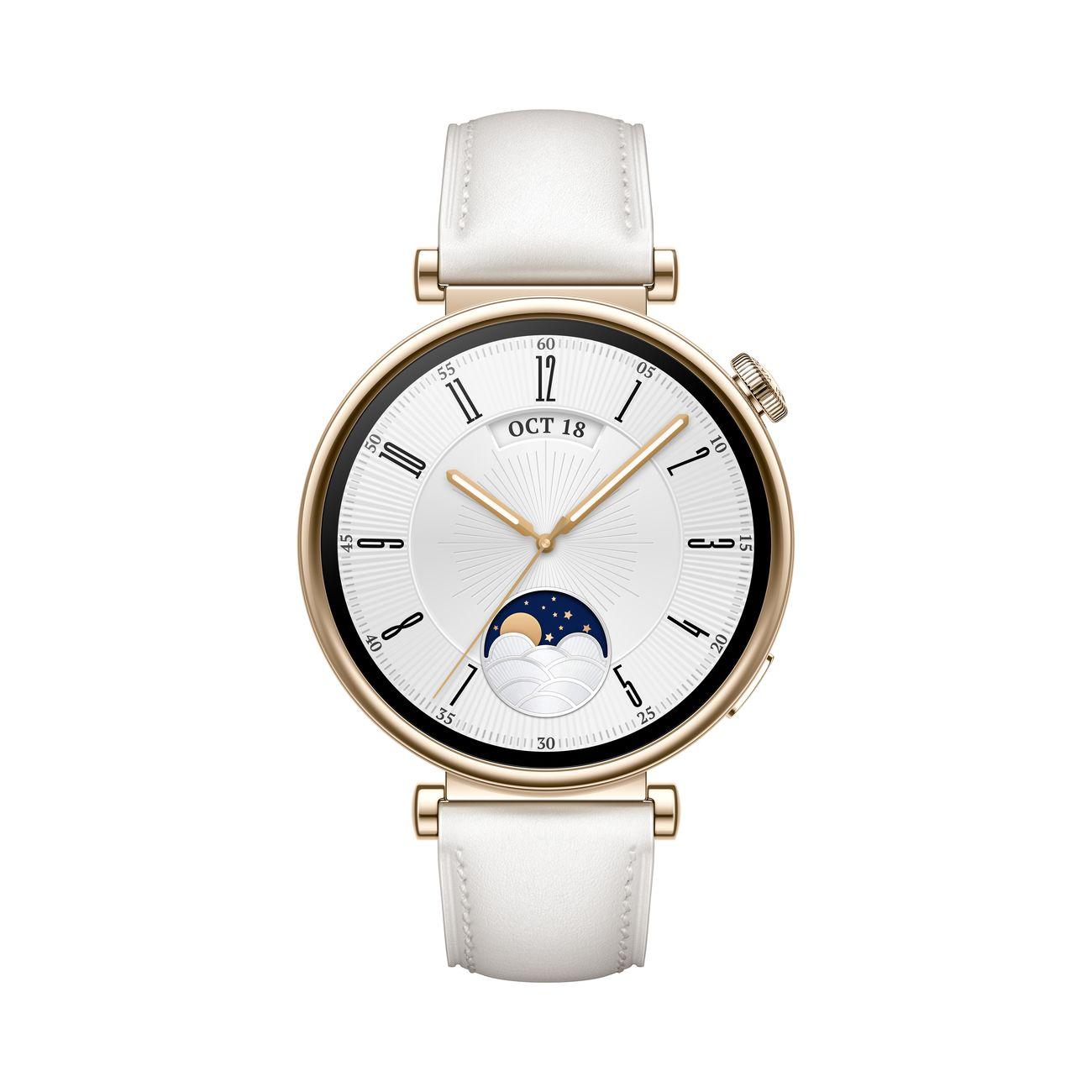 Восстановленные смарт-часы HUAWEI Watch GT 4 41mm Aurora White Leather (ARA-B19), хороший