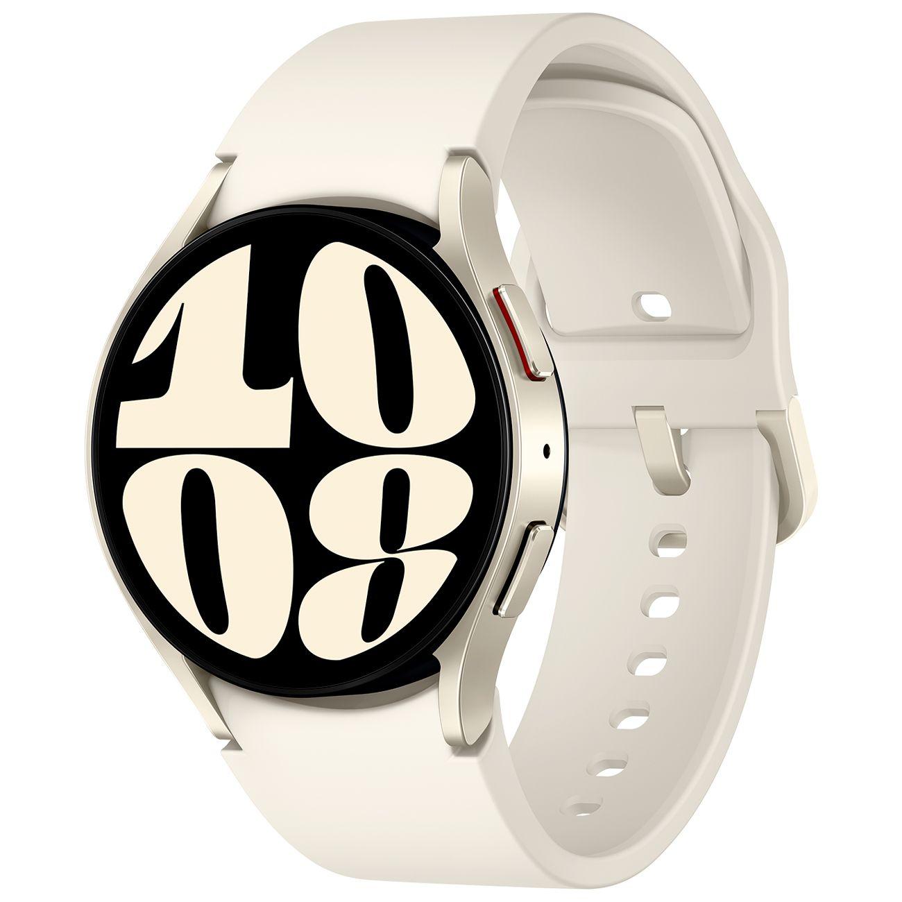 Восстановленные смарт-часы Samsung Galaxy Watch6 40mm White Gold (SM-R930), хороший