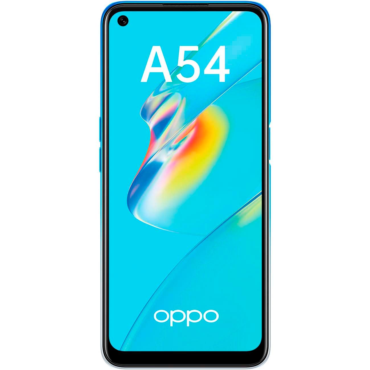 Восстановленный смартфон OPPO A54 4/64GB Blue (CPH2239), хороший