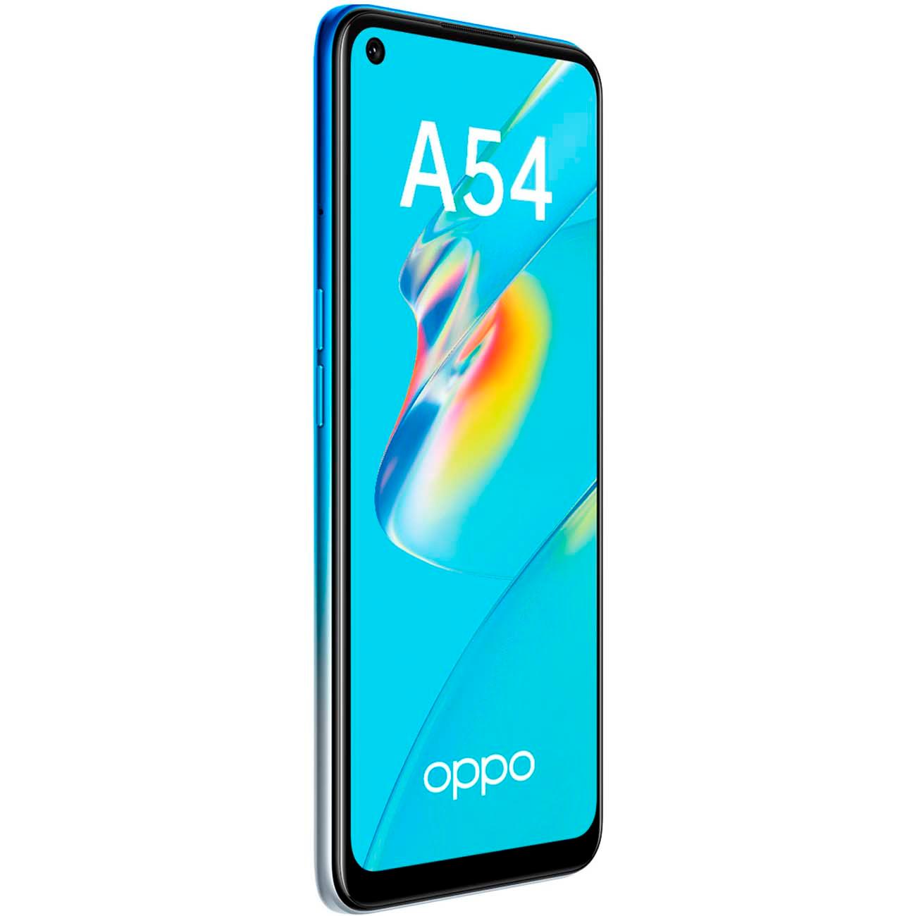 Восстановленный смартфон OPPO A54 4/64GB Blue (CPH2239), хороший