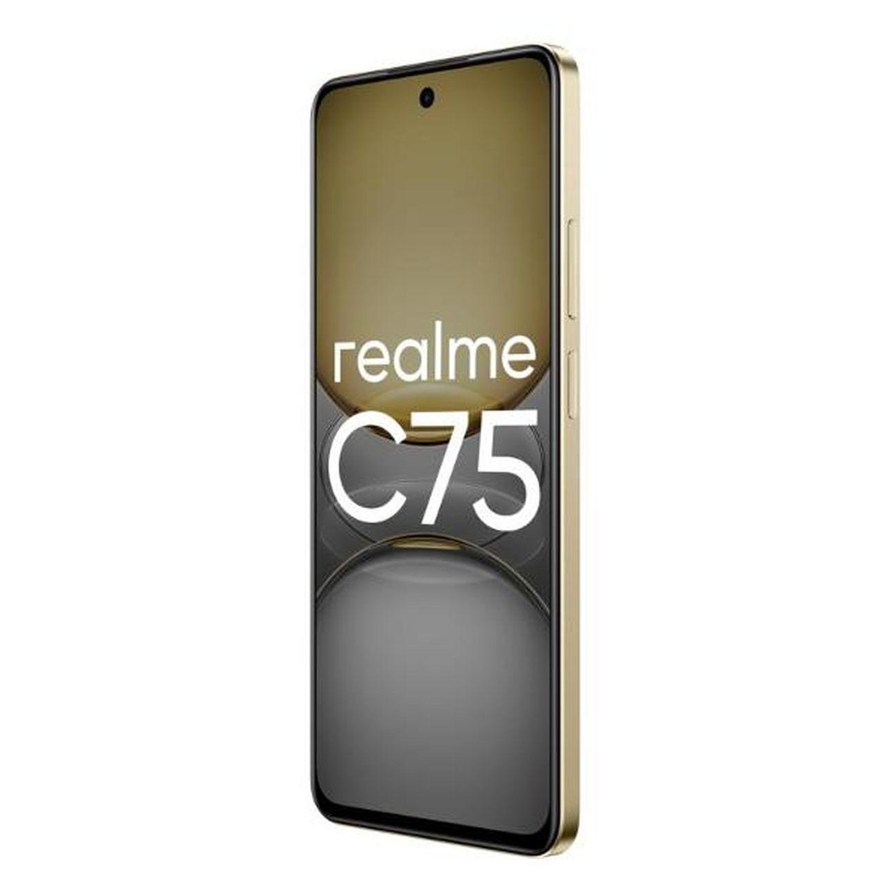 Восстановленный смартфон realme C75 8/256GB Gold, хороший