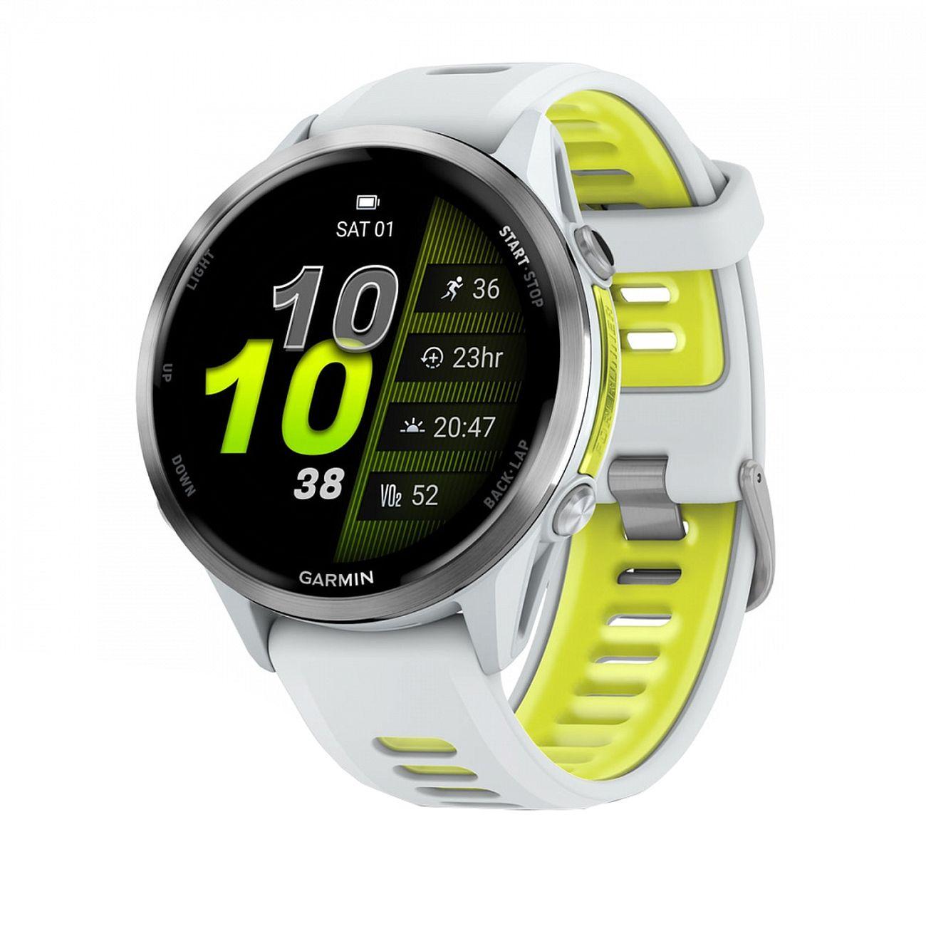 Спортивные часы Garmin Forerunner 970 белый 47мм (010-02969-11)