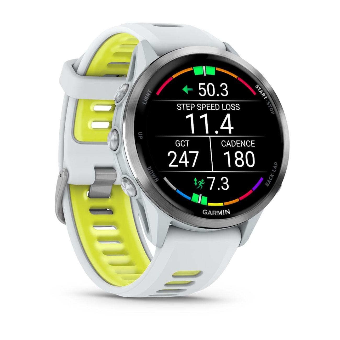 Спортивные часы Garmin Forerunner 970 белый 47мм (010-02969-11)