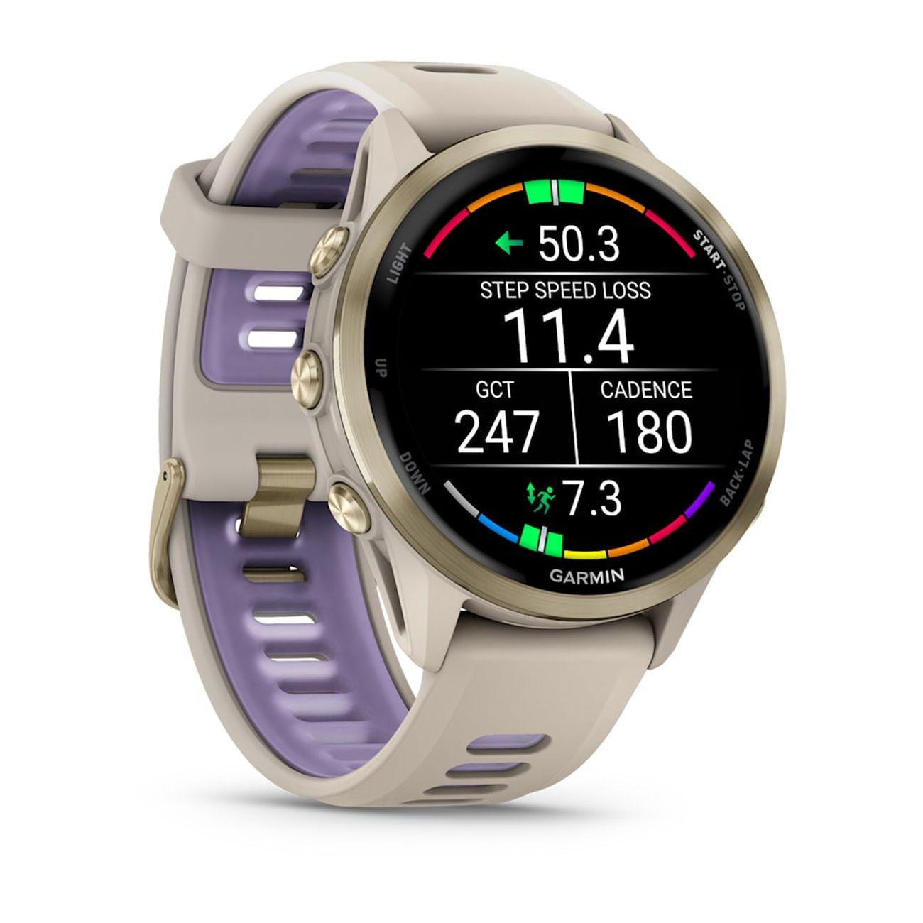 Спортивные часы Garmin Forerunner 970 золотистый 47мм (010-02969-12)