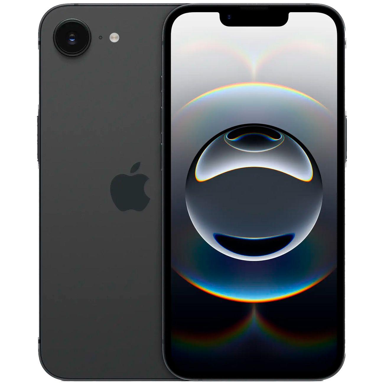 Восстановленный смартфон Apple iPhone 16e 256GB nanoSim/eSim Black, хороший (без RuStore)