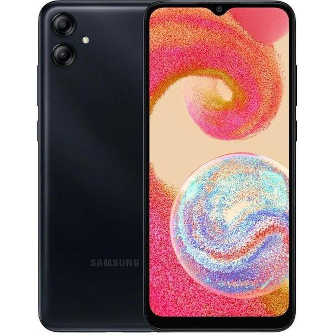 Восстановленный смартфон Samsung Galaxy A04e 3/32GB Black, хороший