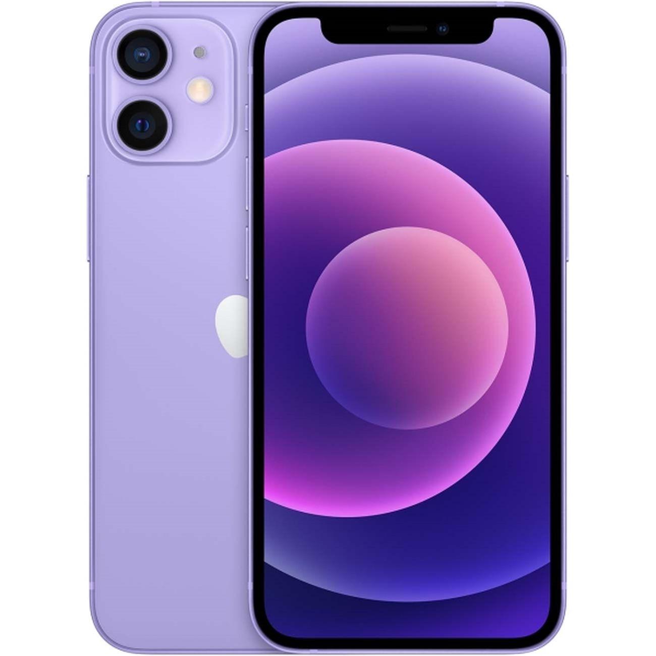 Восстановленный смартфон Apple iPhone 12 128GB nanoSim/eSim Purple, рабочий (без RuStore)