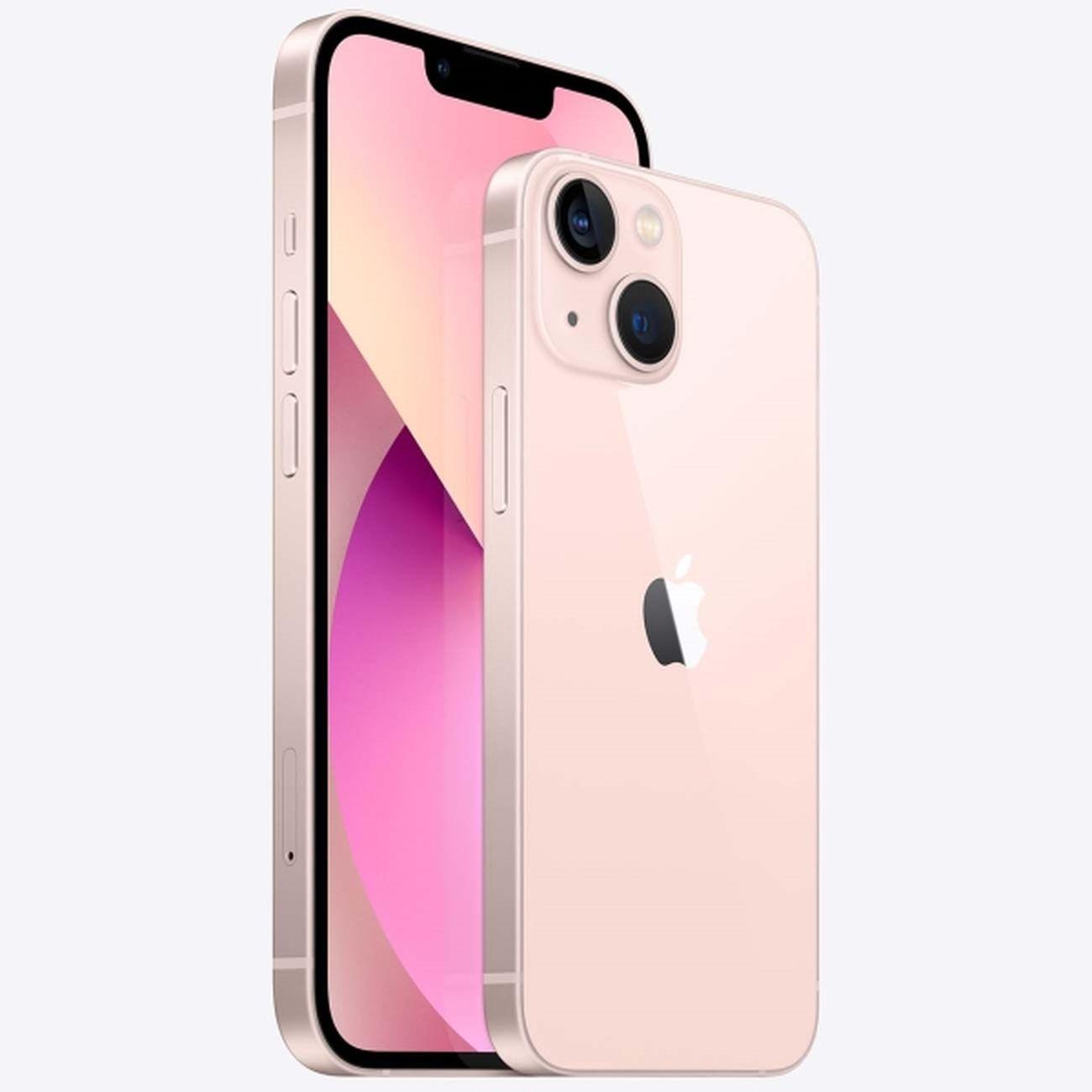 Восстановленный смартфон Apple iPhone 13 128GB nanoSim/eSim Pink, рабочий (без RuStore)