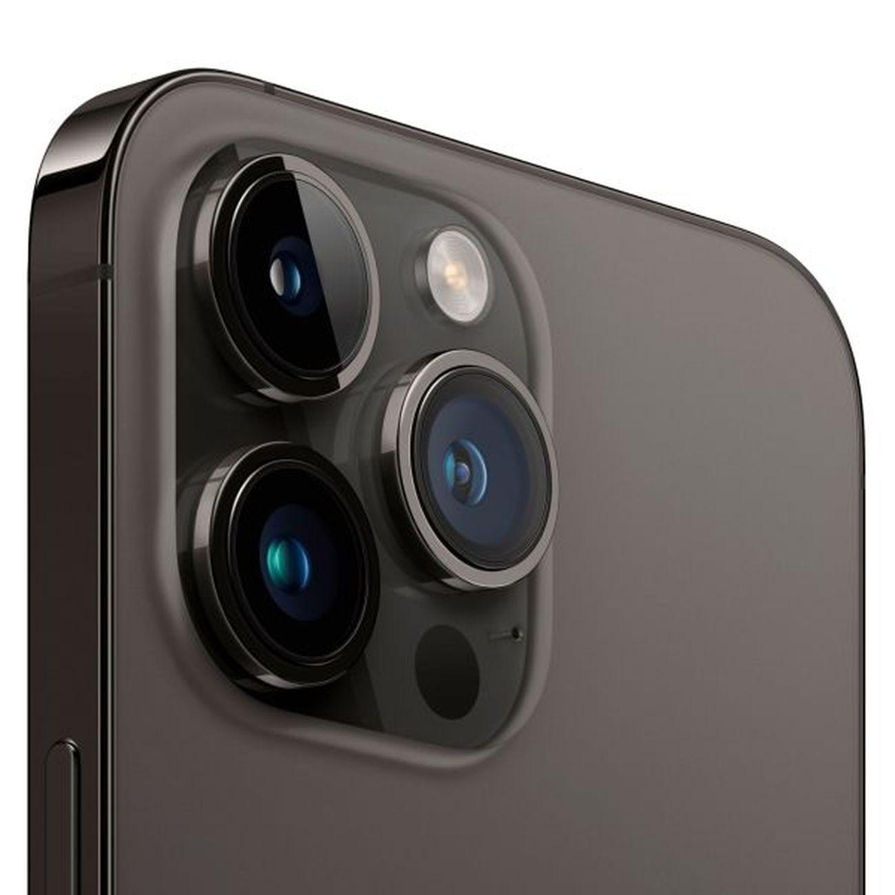 Восстановленный смартфон Apple iPhone 14 Pro Max 256GB Dual Sim черный космос, рабочий (без RuStore)